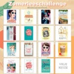 Zomerleeschallenge met bingokaart van uitgeverij De Fontein