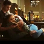 Tessa en hardin in After in de bibliotheek