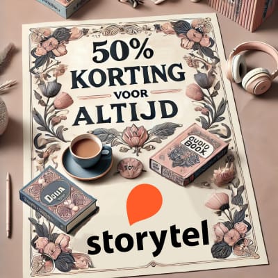 Storytel aanbieding oktober 2024: 50% korting op een luisterboeken abonnement.
