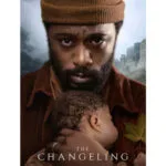 Promotieposter van The Changeling op Apple TV met Apollo die een baby vasthoudt