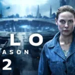 Afbeelding van Silo seizoen 2 op Apple TV+ met een vrouwelijke hoofdrolspeler en futuristische setting.