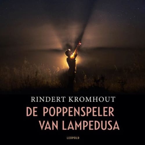 Boekcover van De poppenspeler van Lampedusa door Rindert Kromhout