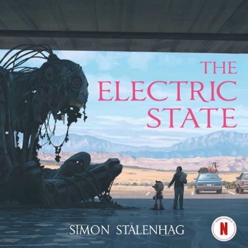 Cover van The Electric State boek van Simon Stålenhag