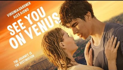 Officiële filmposter van See You on Venus met Virginia Gardner en Alex Aiono