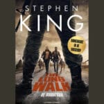 Boekomslag van The Long Walk van Stephen King met sticker 'Binnenkort in de bioscoop'.