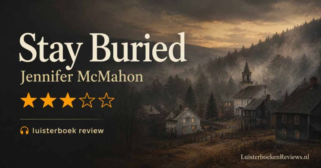 Stay Buried van Jennifer McMahon luisterboek review met drie sterren en een mistig dorp